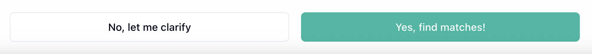 Meet your matches — screen 1